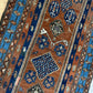 Antik Orientteppich handgeknüpft Malayer  Naturfarben 305x108 cm