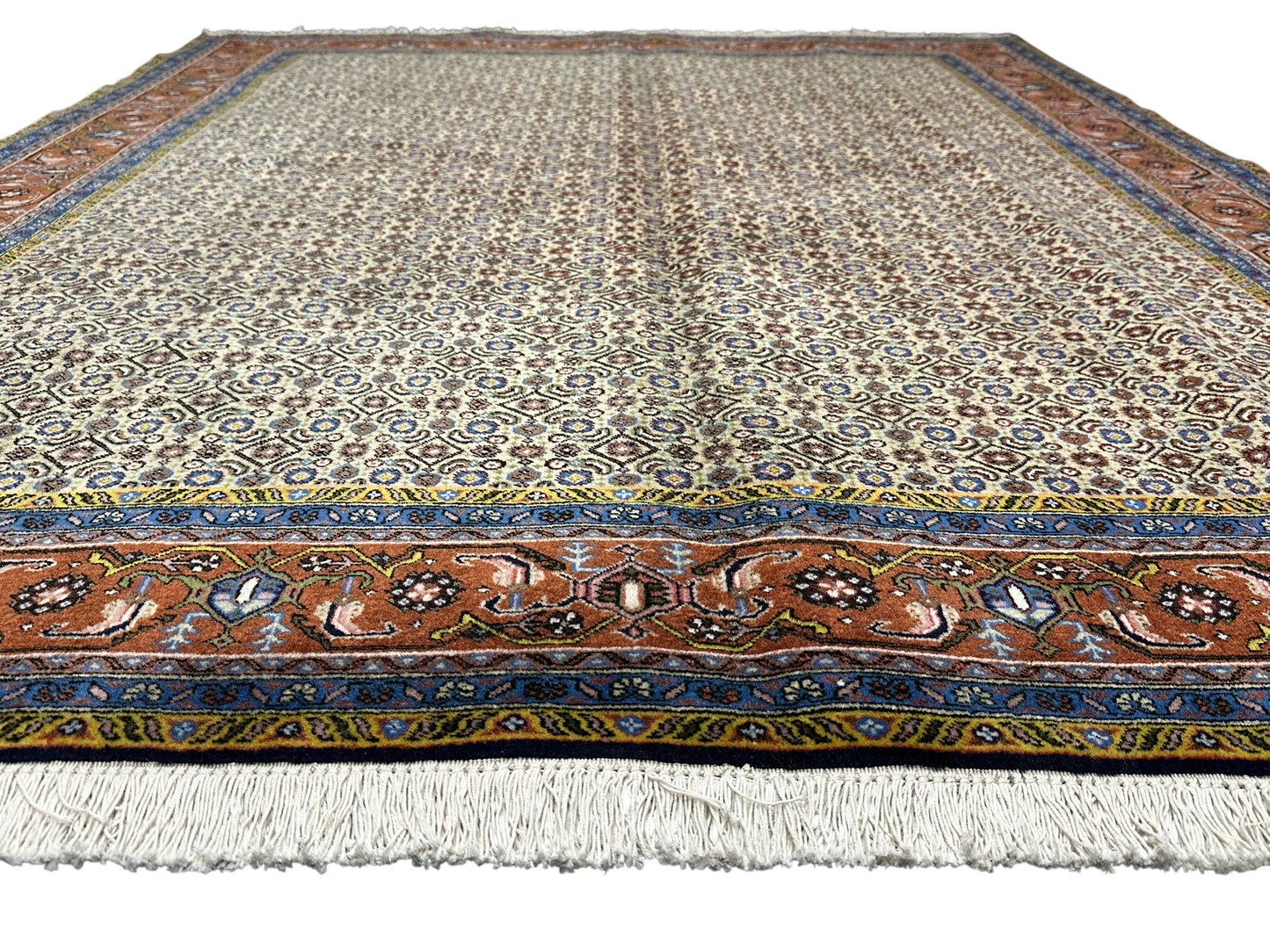 Handgeknüpfter Perser Teppich Täbriz 240x195cm – Mahi Muster