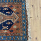 Antik Orientteppich handgeknüpft Malayer  Naturfarben 305x108 cm