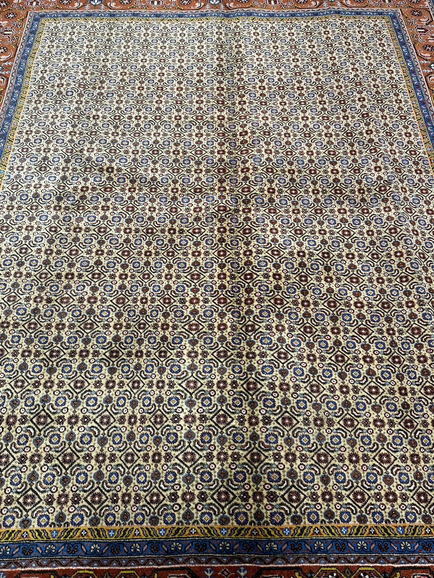Handgeknüpfter Perser Teppich Täbriz 240x195cm – Mahi Muster