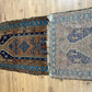 Antik Orientteppich handgeknüpft Malayer  Naturfarben 305x108 cm