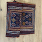 Antik Orientteppich handgeknüpft Bachtiari Salztsche  Naturfarben 92x60 cm