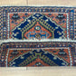 Antik Orientteppich handgeknüpft Schiraz 74x66 cm