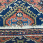 Antik Orientteppich handgeknüpft Schiraz 74x66 cm