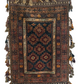 Orientteppich handgeknüpft Belutsch  107x68 cm
