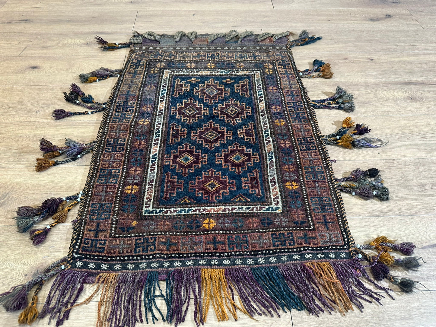 Orientteppich handgeknüpft Belutsch  107x68 cm