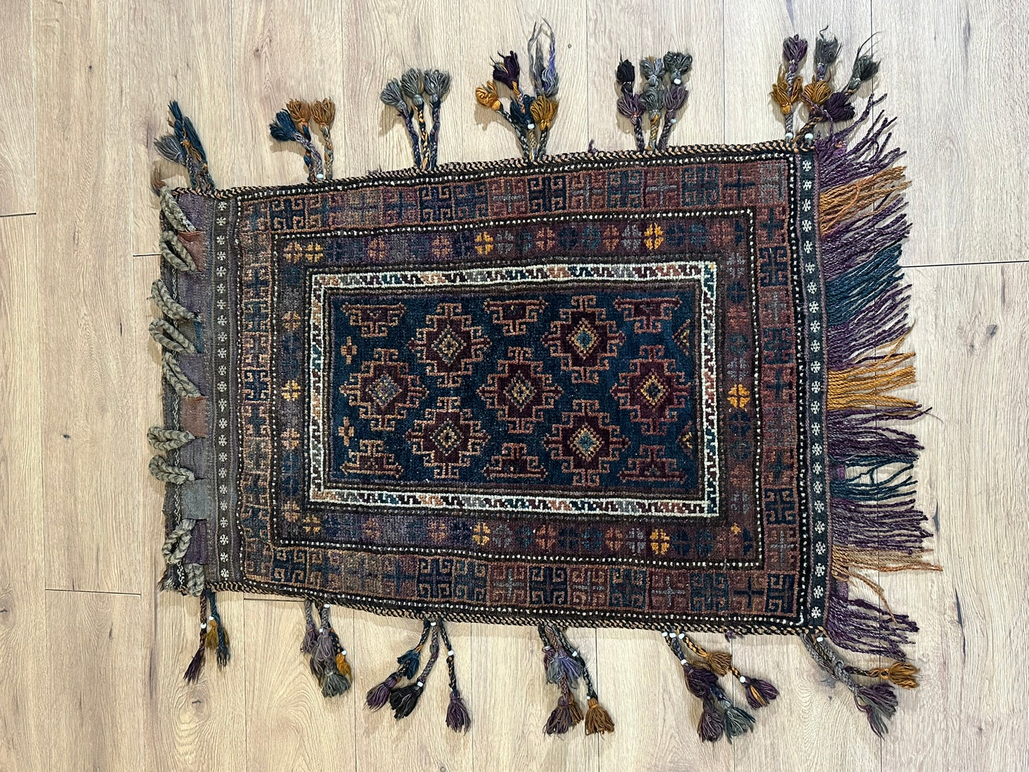Orientteppich handgeknüpft Belutsch  107x68 cm