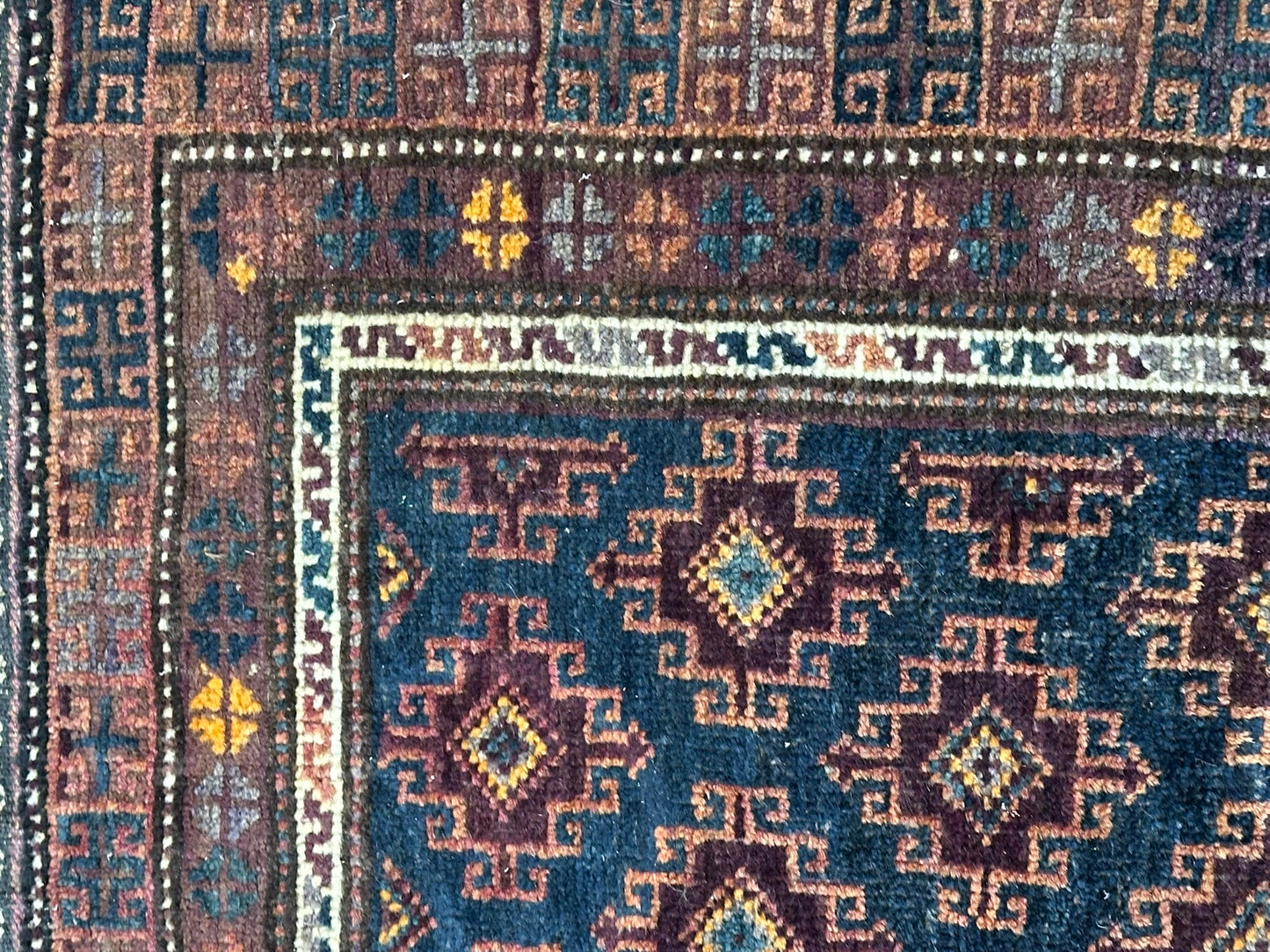 Orientteppich handgeknüpft Belutsch  107x68 cm