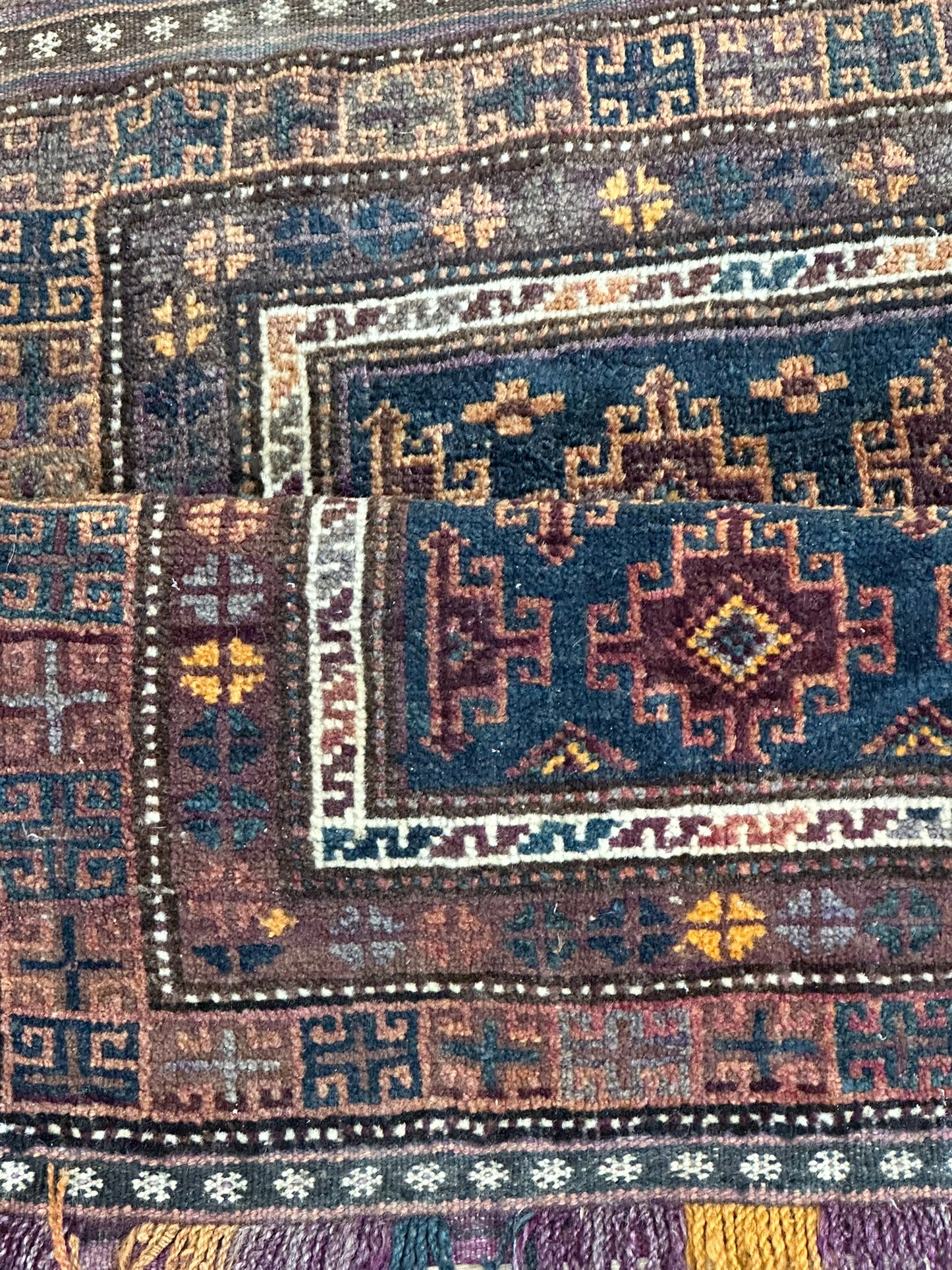 Orientteppich handgeknüpft Belutsch  107x68 cm