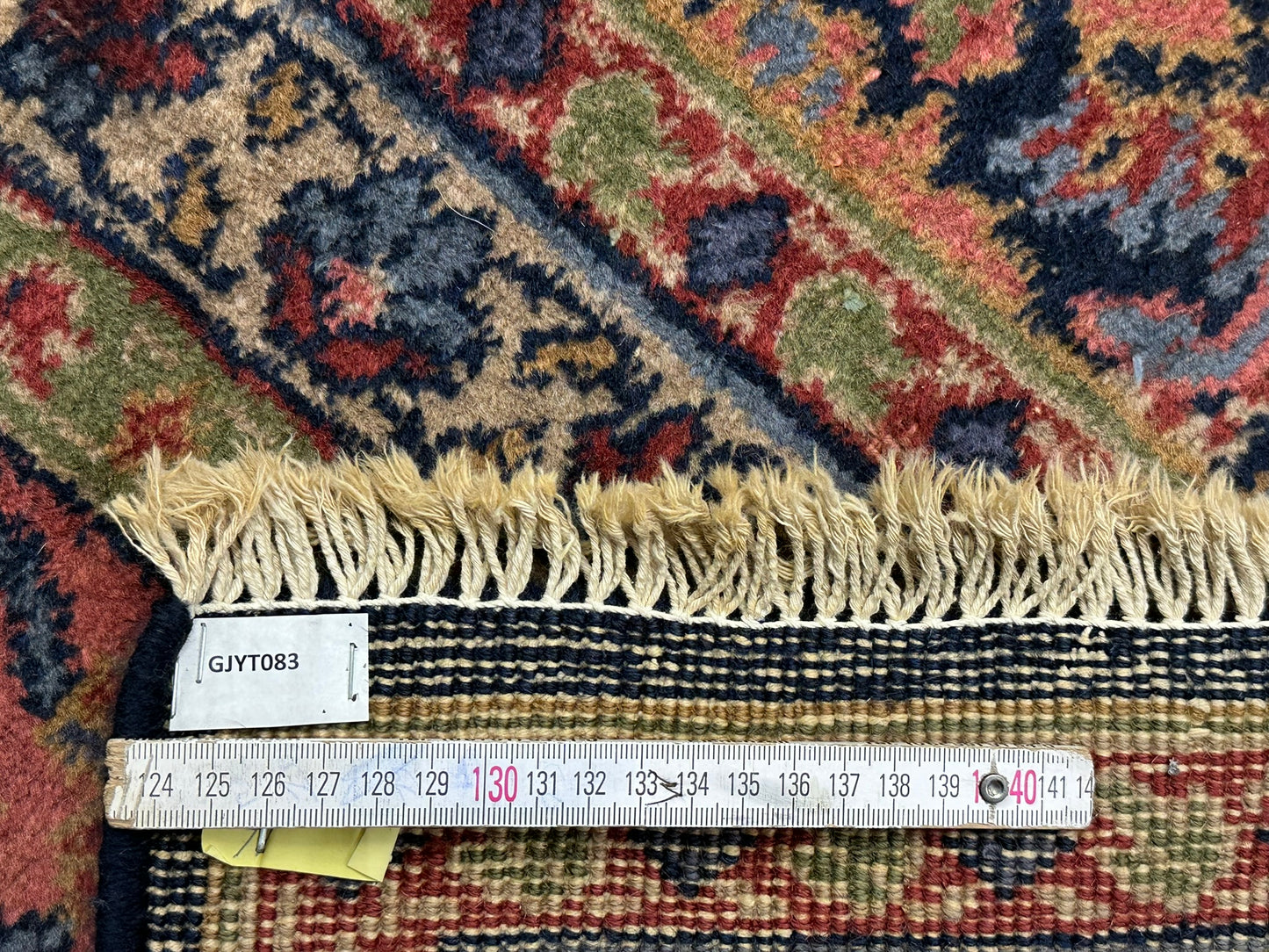 Handgeknüpfter Perser Teppich Mahal 413x290 cm – Antik um 1900