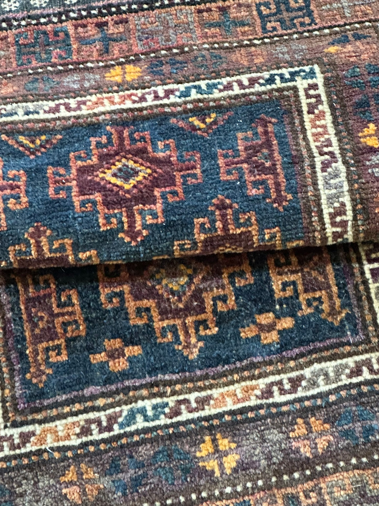 Orientteppich handgeknüpft Belutsch  107x68 cm