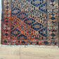Orientteppich handgeknüpft Belutsch Wolle & Wolle 170x90 cm