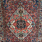 Antik Orientteppich handgeknüpft Bachtiar Naturfarben 220x138 cm