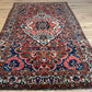 Antik Orientteppich handgeknüpft Bachtiar Naturfarben 220x138 cm