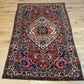 Antik Orientteppich handgeknüpft Bachtiar Naturfarben 220x138 cm