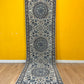 Handgeknüpfter Perser Läufer Nain 280x80 cm – Wolle mit Seide