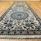 Handgeknüpfter Perser Läufer Nain 280x80 cm – Wolle mit Seide