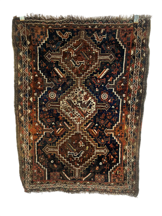 Orientteppich handgeknüpft Ghaschghai 120x86 cm