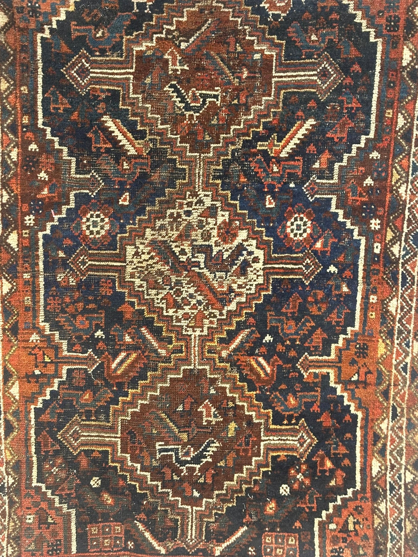 Orientteppich handgeknüpft Ghaschghai 120x86 cm