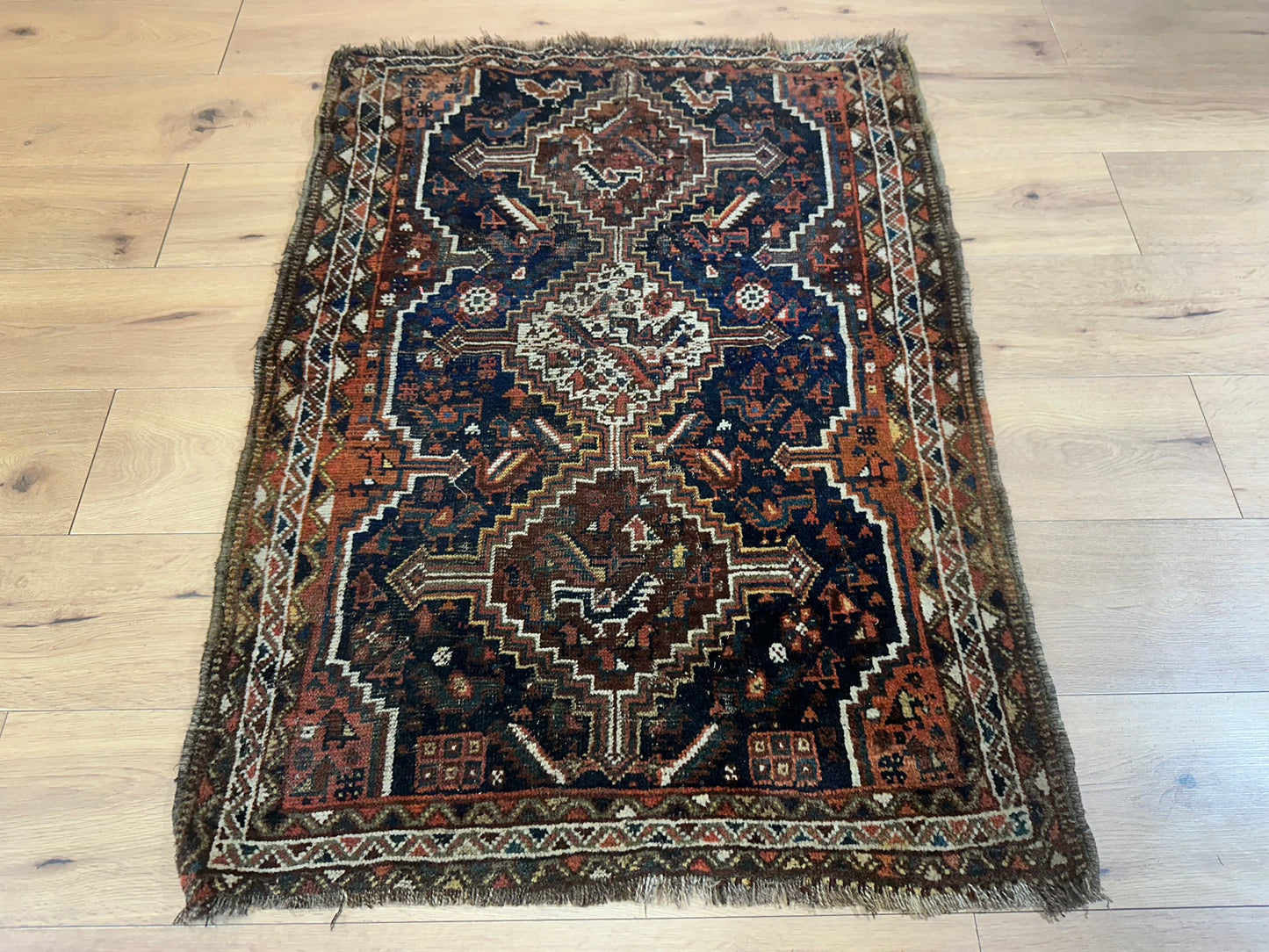 Orientteppich handgeknüpft Ghaschghai 120x86 cm