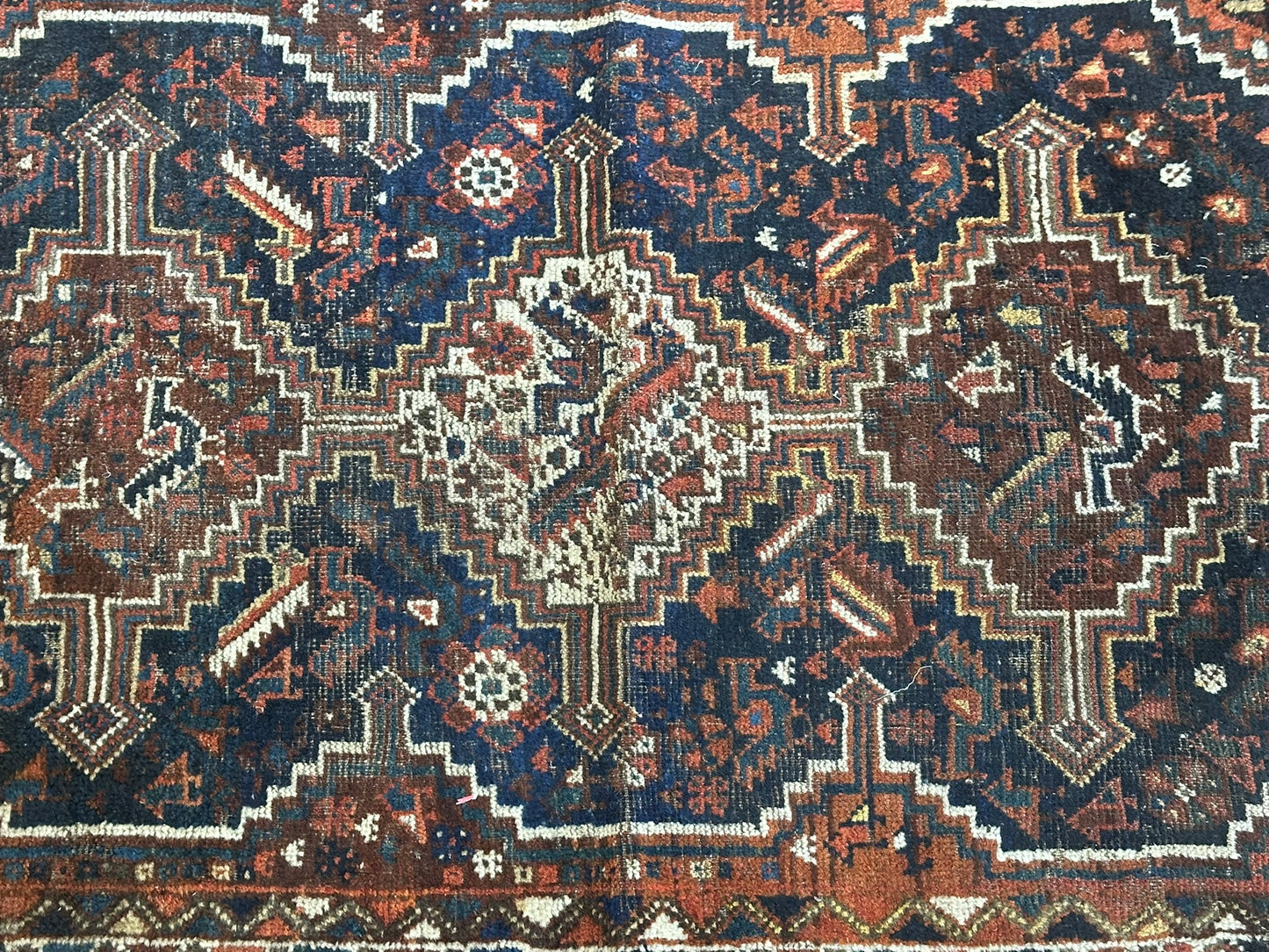 Orientteppich handgeknüpft Ghaschghai 120x86 cm