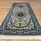 Handgeknüpfter Perser Läufer Nain 157x67 cm – Wolle mit Seide