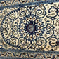 Handgeknüpfter Perser Läufer Nain 157x67 cm – Wolle mit Seide