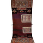 Antik Orientteppich handgewebt Bachtiar  260x100 cm