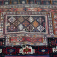 Antik Orientteppich handgewebt Bachtiar  260x100 cm