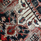 Antik Orientteppich handgeknüpft Heriz Serapi naturfarben  396x290 cm