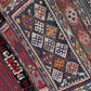 Antik Orientteppich handgewebt Bachtiar  260x100 cm