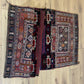 Antik Orientteppich handgewebt Bachtiar  260x100 cm