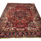 Antik Orientteppich handgeknüpft Heriz Naturfarben  325x256 cm