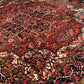 Antik Orientteppich handgeknüpft Heriz Naturfarben  325x256 cm