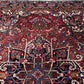 Antik Orientteppich handgeknüpft Heriz Naturfarben  325x256 cm