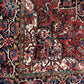 Antik Orientteppich handgeknüpft Heriz Naturfarben  325x256 cm