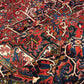 Antik Orientteppich handgeknüpft Heriz Naturfarben  325x256 cm