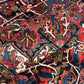 Antik Orientteppich handgeknüpft Heriz Naturfarben  325x256 cm
