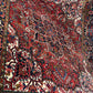Antik Orientteppich handgeknüpft Heriz Naturfarben  325x256 cm