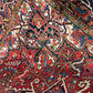 Antik Orientteppich handgeknüpft Heriz Naturfarben  325x256 cm