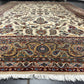Antik Orientteppich handgeknüpft Keschan Korkwolle Signiert 397x290 cm