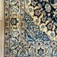 Handgeknüpfter Perser Teppich Nain 210x120 cm – Medaillon Seide