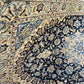 Handgeknüpfter Perser Teppich Nain 210x120 cm – Medaillon Seide