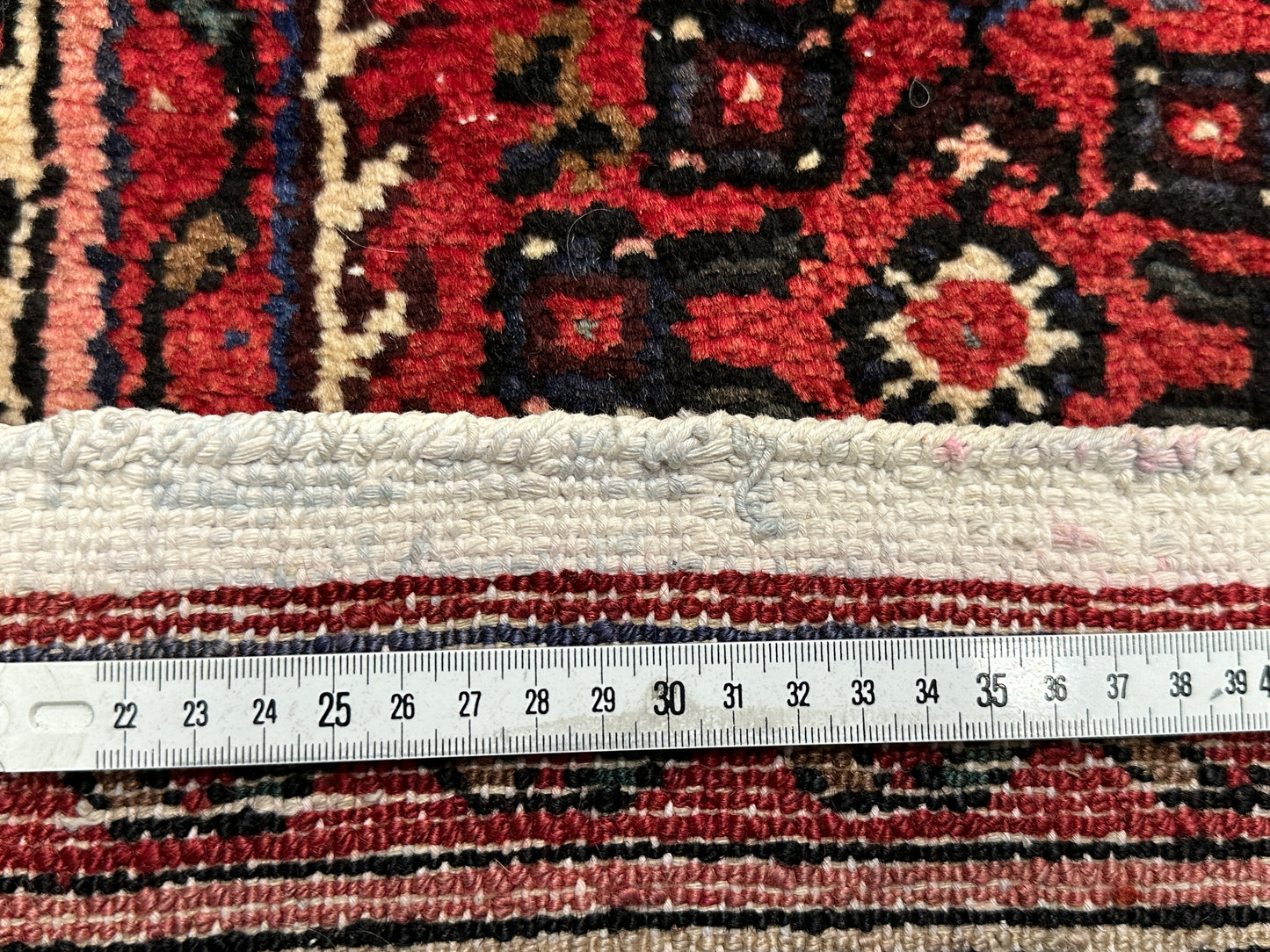Handgeknüpfter Perser Orientteppich: Hamadan Läufer 506x82cm