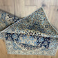 Handgeknüpfter Perser Teppich Nain 210x120 cm – Medaillon Seide