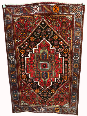 Handgeknüpfter Perser Teppich Gotlog 155x103 cm – Wolle mit Seide