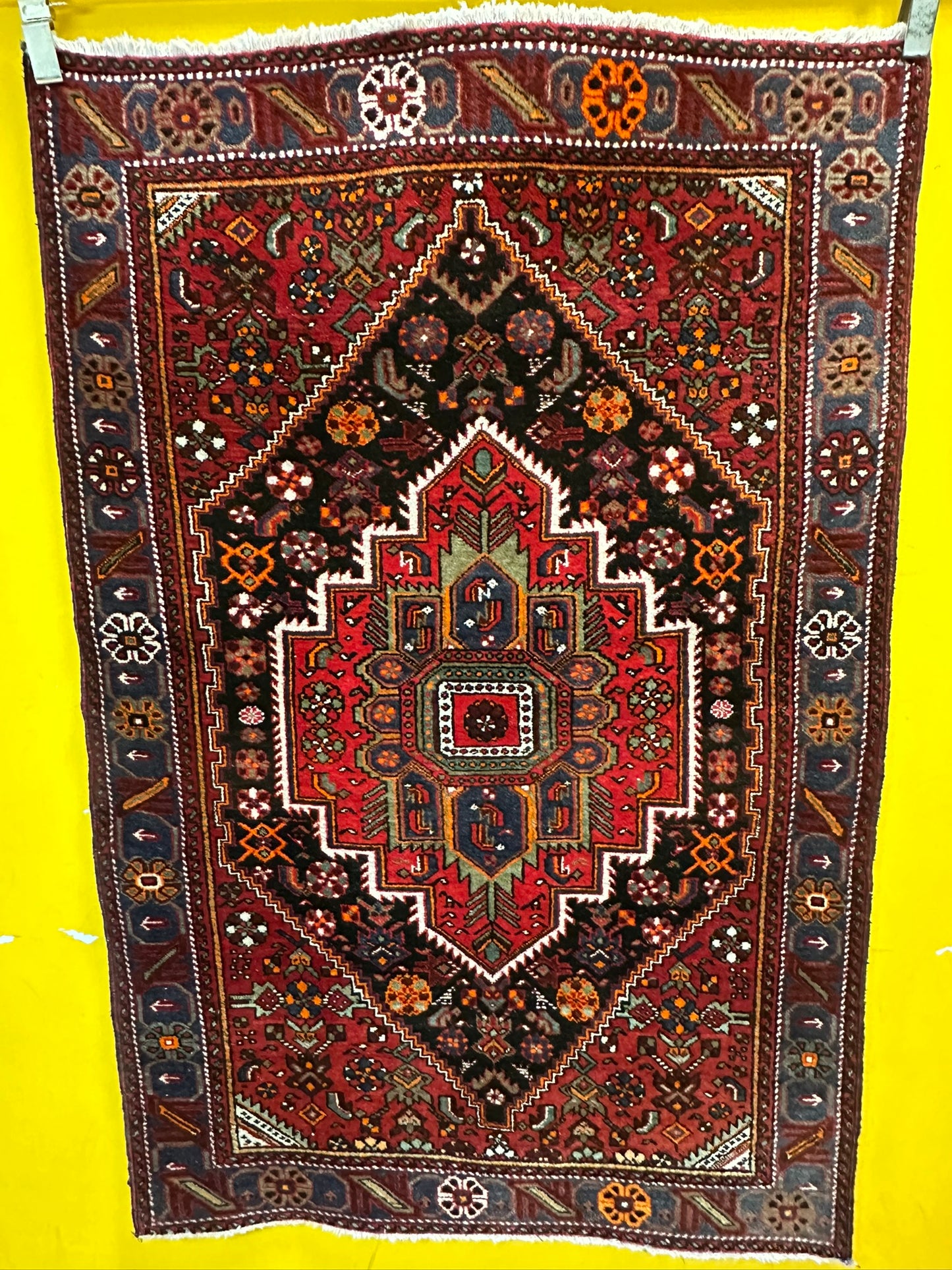 Handgeknüpfter Perser Teppich Gotlog 155x103 cm – Wolle mit Seide