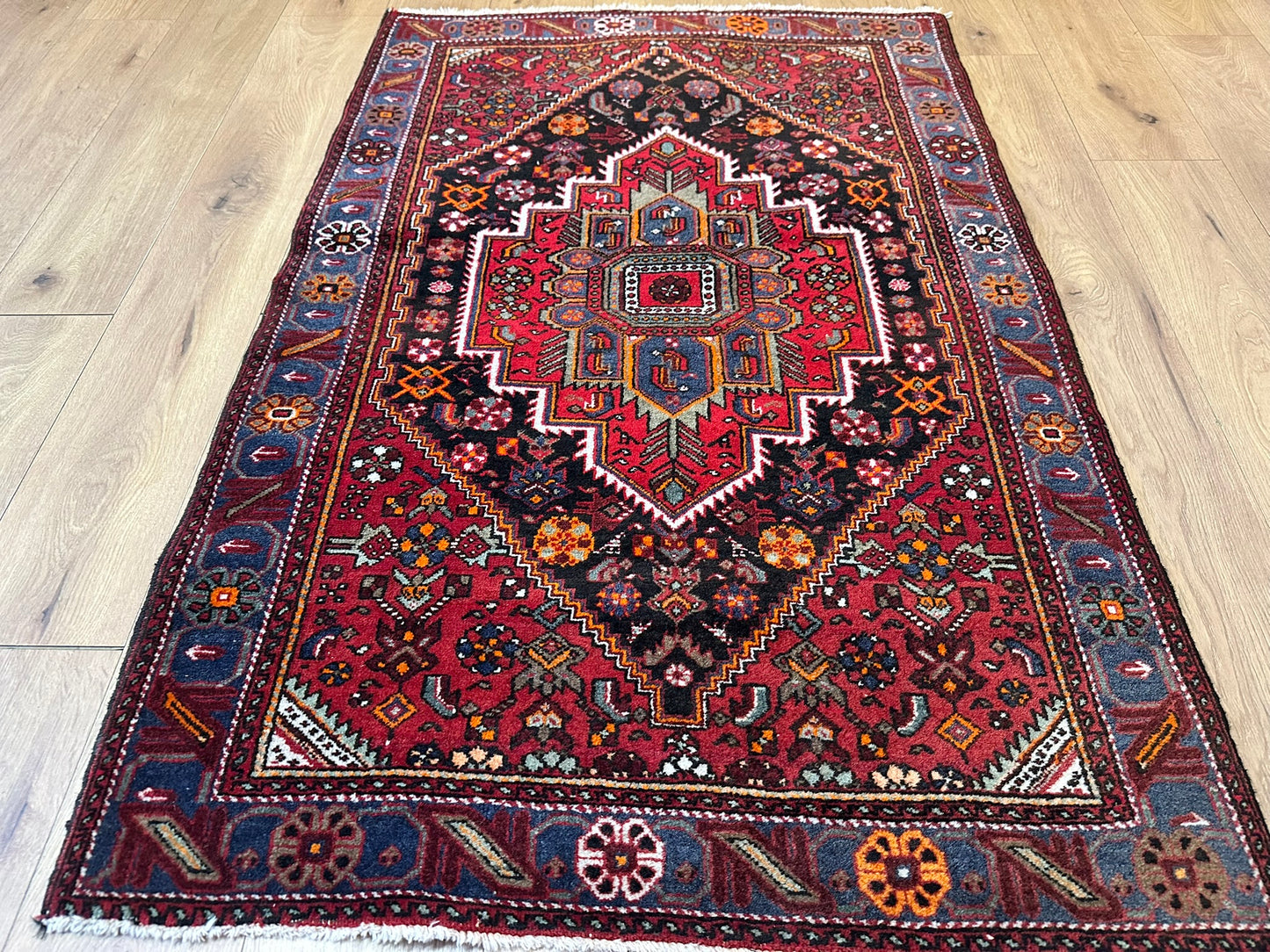 Handgeknüpfter Perser Teppich Gotlog 155x103 cm – Wolle mit Seide