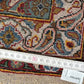 Antik Orientteppich handgeknüpft Keschan Korkwolle Signiert 397x290 cm