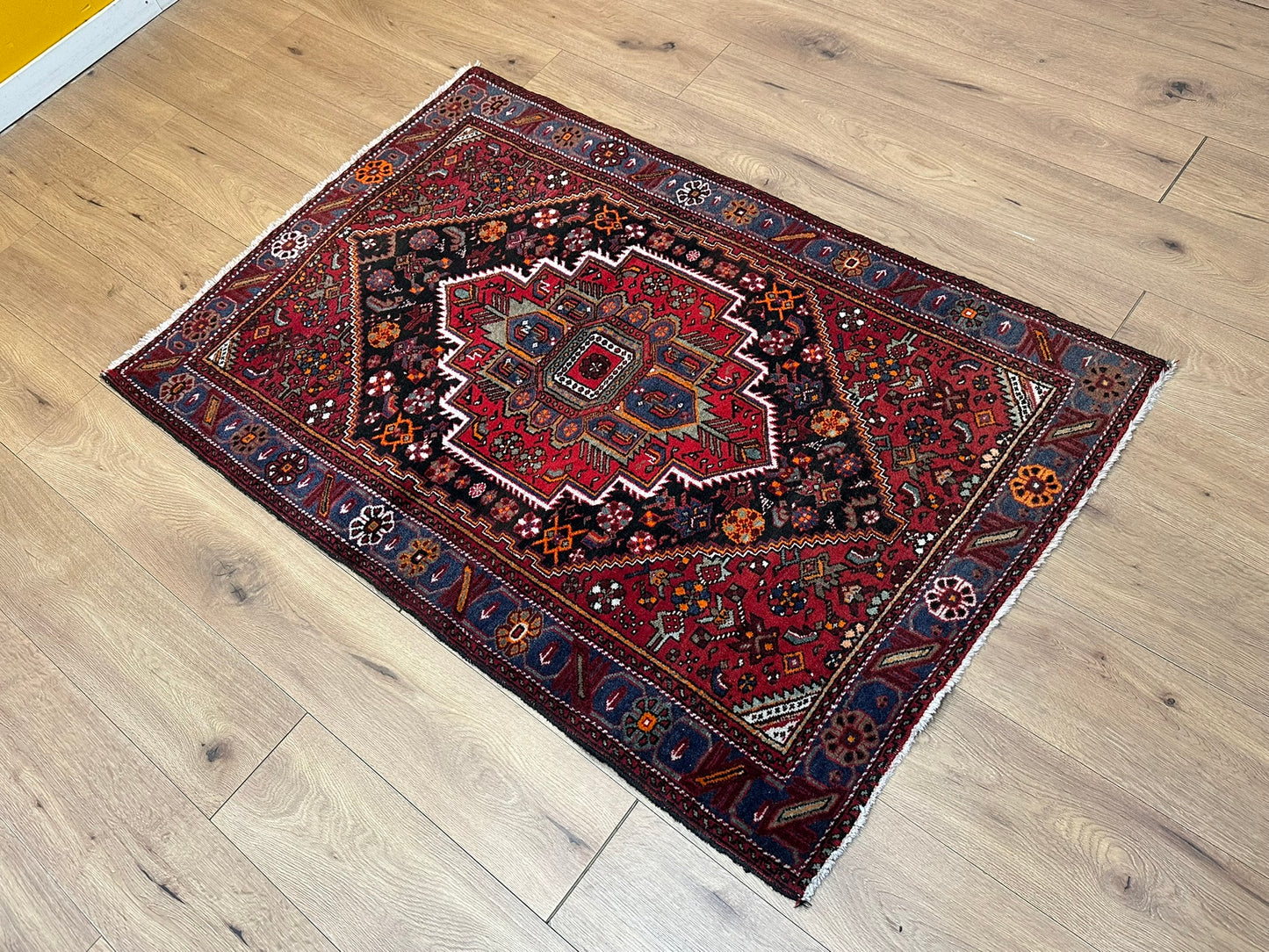 Handgeknüpfter Perser Teppich Gotlog 155x103 cm – Wolle mit Seide